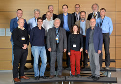 Theo Geisel (1st row, right) and the speakers at the Symposium