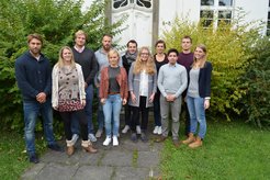The Next Generation Mobility Group at the MPIDS with leader Jan Schlüter (3rd from left)