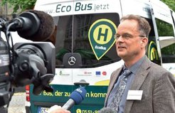 Stephan Herminghaus und die Idee des Ridesharings: Menschen teilen sich nicht ein Auto wie beim Carsharing, sondern eine Fahrt.