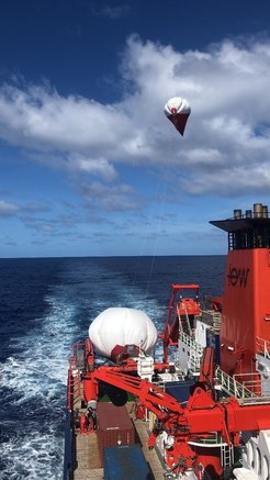 Research using tethered balloons: two Max Planck CloudKites will take measurements of the microphysics of clouds and study the role of turbulence in their formation.